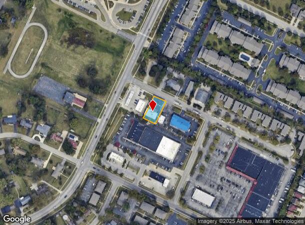  634 Delzan Pl, Lexington, KY Parcel Map