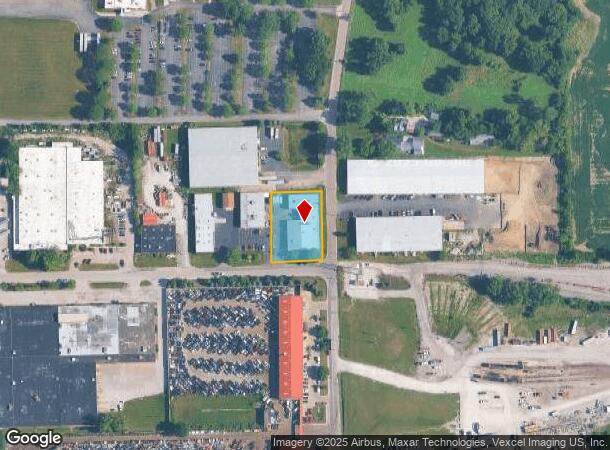 1680 Mountain St, Aurora, IL Parcel Map