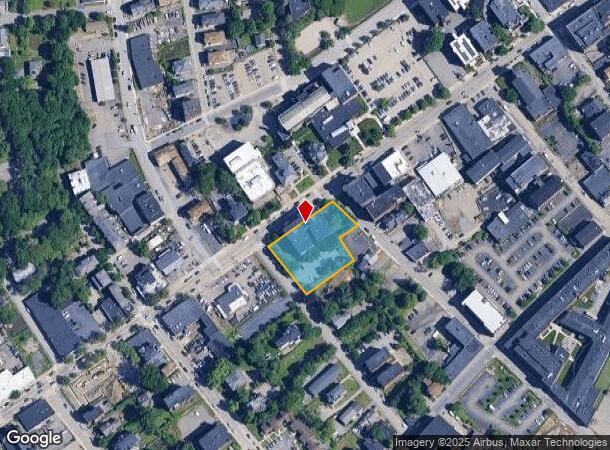  767 Main St, Worcester, MA Parcel Map