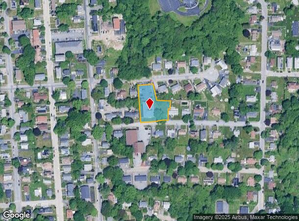 194 Cohasset St, Worcester, MA Parcel Map