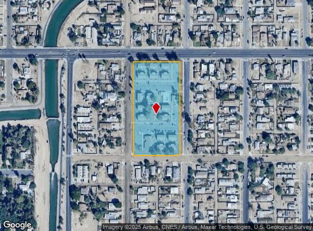 125 S 10Th Ave, Yuma, AZ Parcel Map