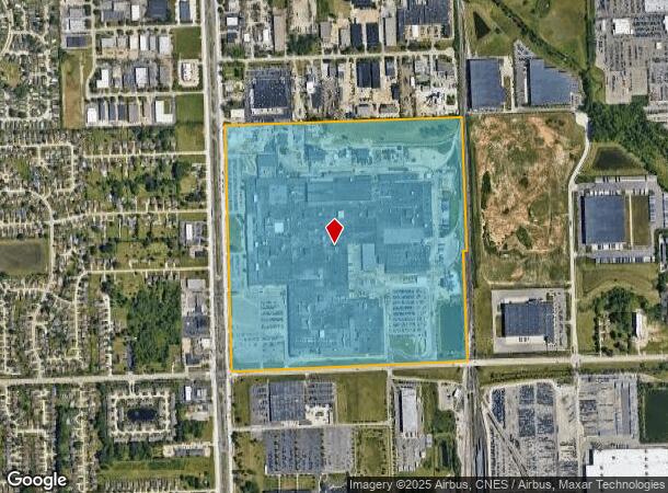  39000 Mound Rd, Sterling Heights, MI Parcel Map