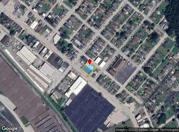  3105 Walnut St, Mckeesport, PA Parcel Map