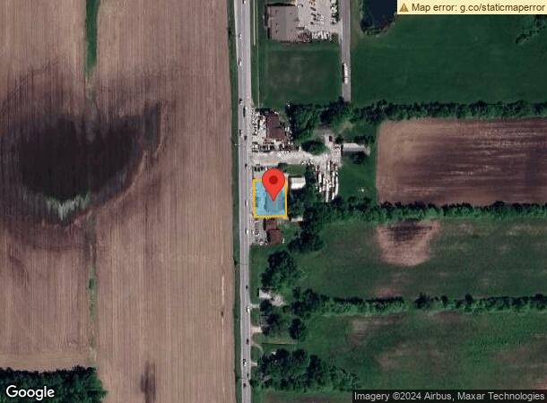  4677 N State Road 135, Franklin, IN Parcel Map