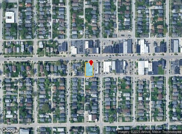  707 Main St, Beech Grove, IN Parcel Map