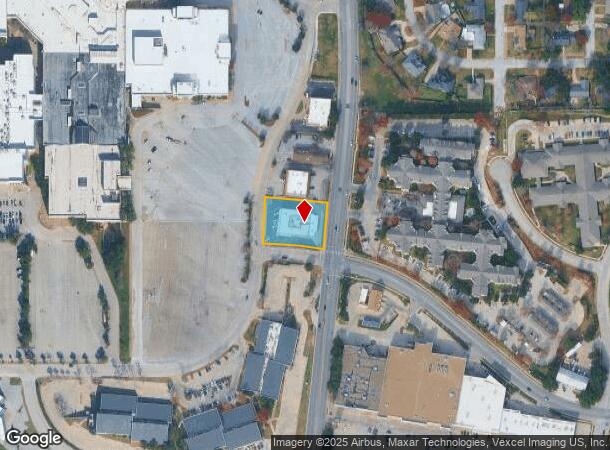  2400 Mall Cir, Fort Worth, TX Parcel Map