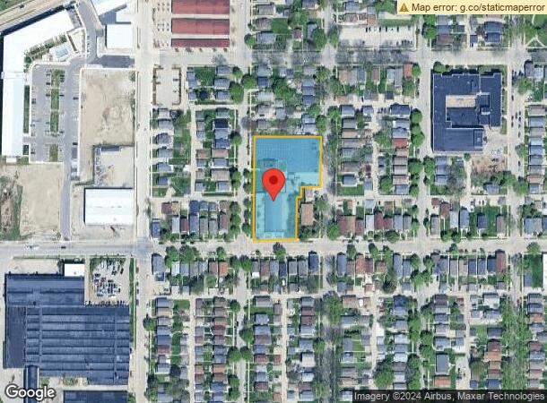  1642 S 65Th St, Milwaukee, WI Parcel Map