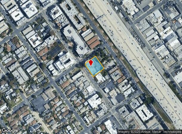  2010 Sawtelle Blvd, Los Angeles, CA Parcel Map