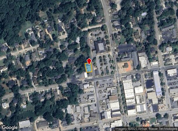 207 N Wayne St, Monroe, GA Parcel Map