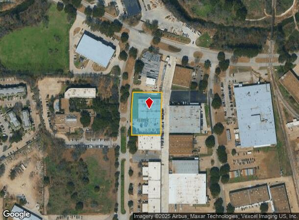 1172 107Th St, Grand Prairie, TX Parcel Map