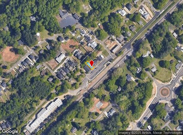  673 Main St, Suwanee, GA Parcel Map