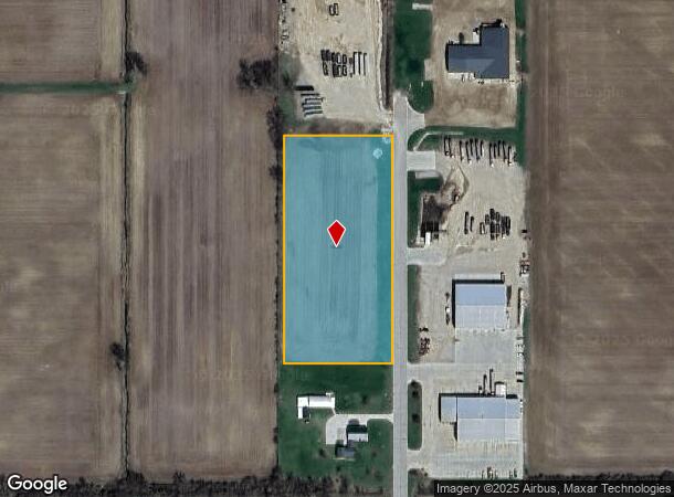  1251 N Edgewood Dr, Fowler, MI Parcel Map