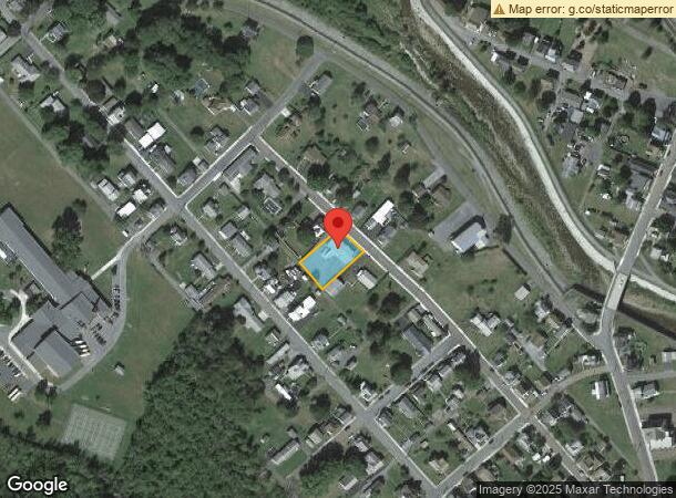  213 Water St, Hyndman, PA Parcel Map