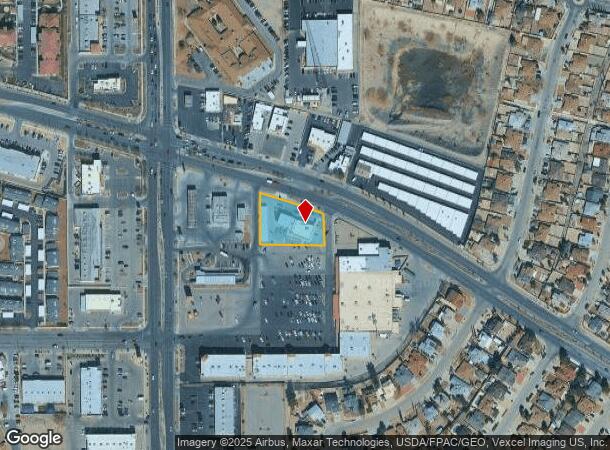 11630 Pellicano Dr, El Paso, TX Parcel Map