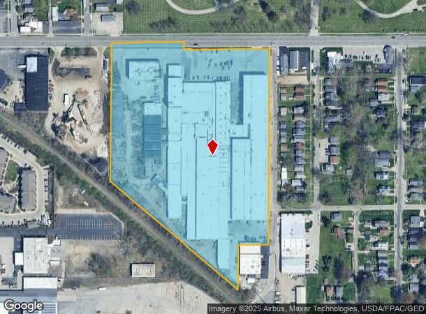 2401 Dorr St, Toledo, OH Parcel Map