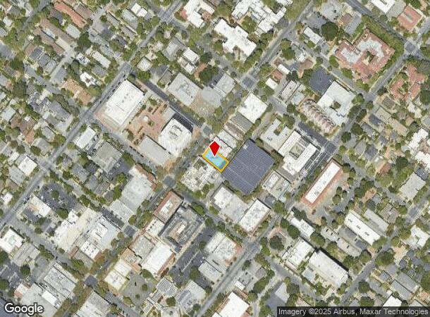  530 University Ave, Palo Alto, CA Parcel Map