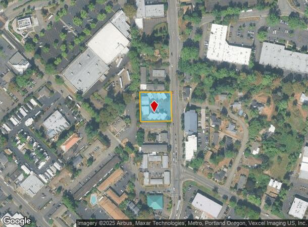 12345 Sw Hall Blvd, Portland, OR Parcel Map
