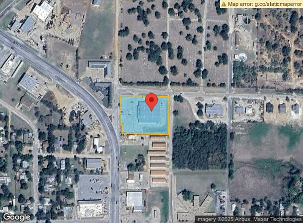  618 N Main St, Jacksboro, TX Parcel Map