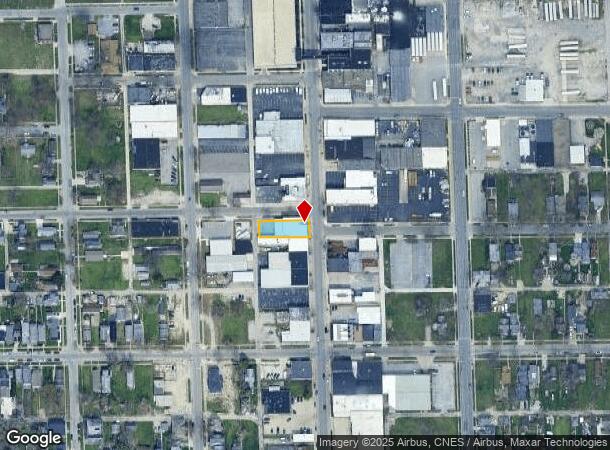  1902 S Calhoun St, Fort Wayne, IN Parcel Map