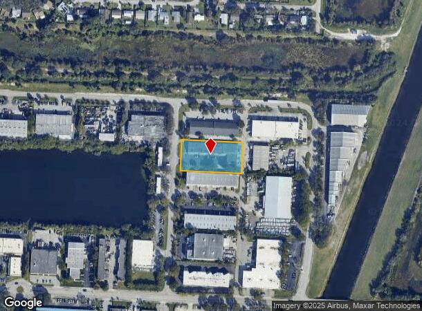  8390 Currency Dr, West Palm Beach, FL Parcel Map