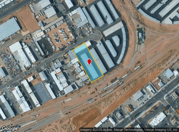 1557 Foothill Dr, Boulder City, NV Parcel Map