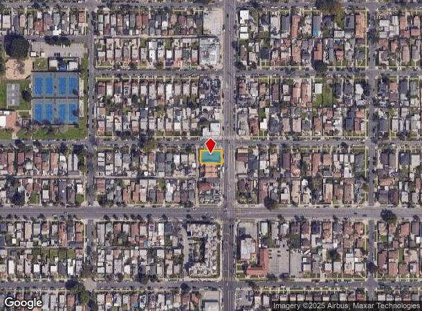  1408 W 62Nd St, Los Angeles, CA Parcel Map