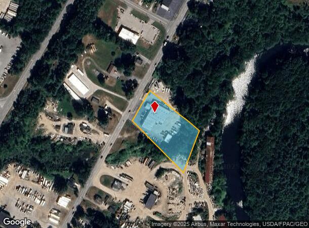 664 Washington St N, Auburn, ME Parcel Map