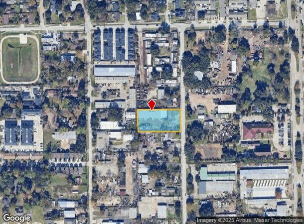  1721 Oak Tree Dr, Houston, TX Parcel Map