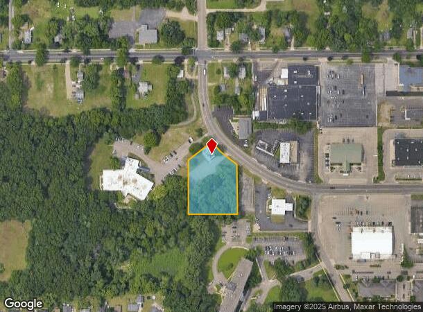  206 Roosevelt Ave E, Battle Creek, MI Parcel Map