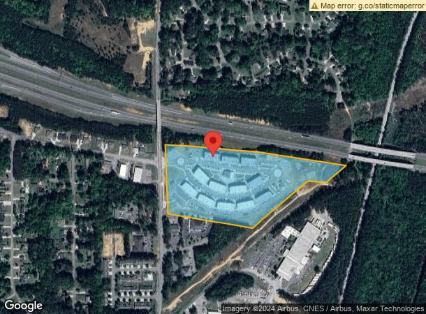  101 Treeline Dr, Sanford, NC Parcel Map