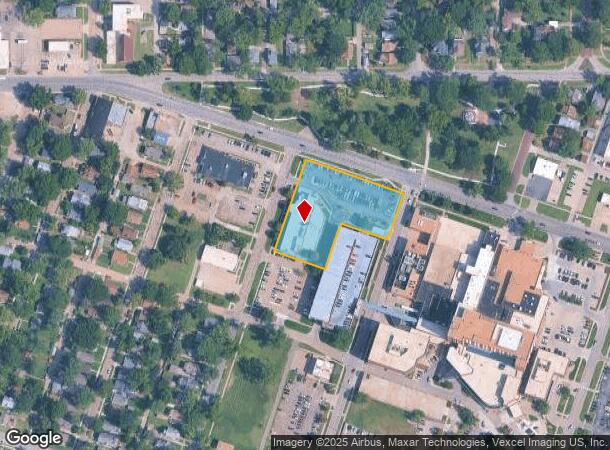 600 Sw College Ave, Topeka, KS Parcel Map