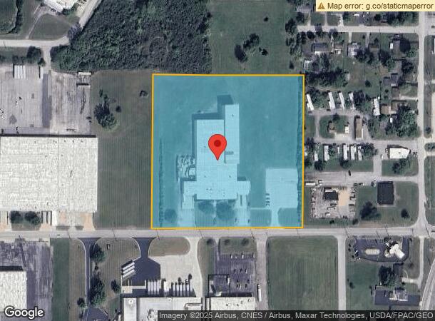  2100 Cedar St, Fremont, OH Parcel Map