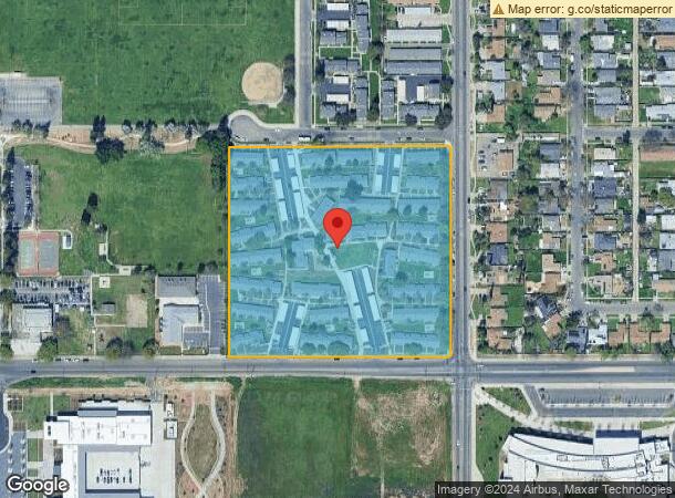  2350 S Martin L King Jr Blvd, Fresno, CA Parcel Map