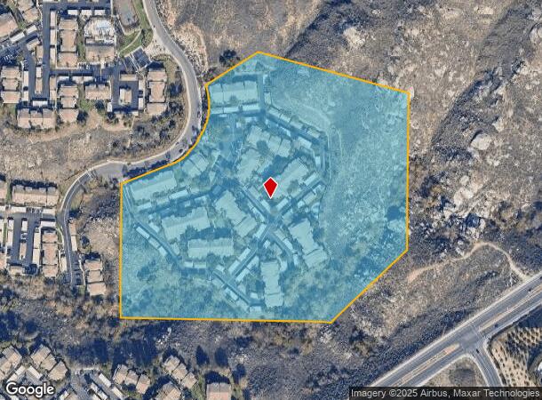 5100 Quail Run Rd, Riverside, CA Parcel Map