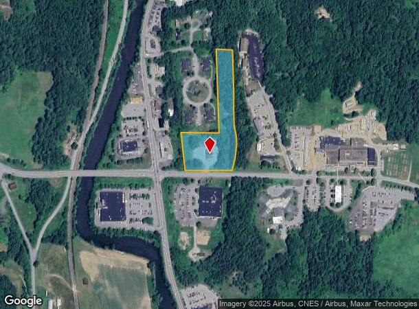 1097 Hospital Dr, Saint Johnsbury, VT Parcel Map