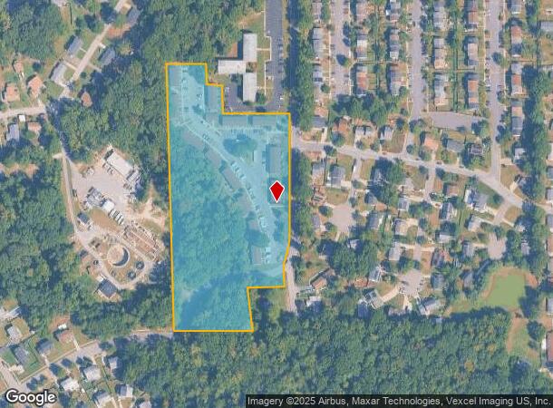  1 Jameson Ct, Indian Head, MD Parcel Map