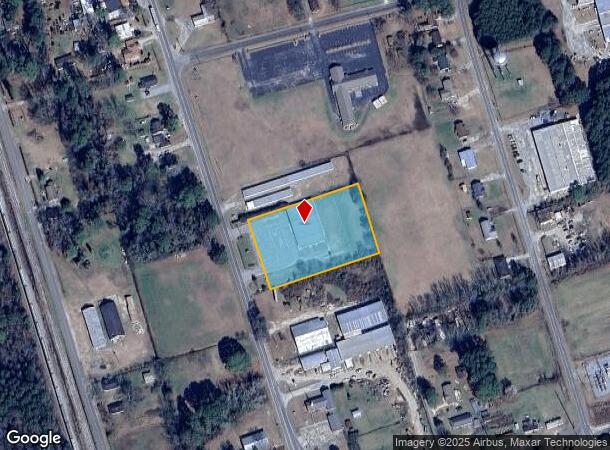  840 N Pine St, Warsaw, NC Parcel Map