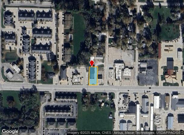  1508 W Jackson St, Macomb, IL Parcel Map