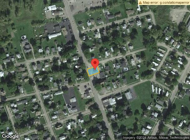  38 W Main St, Canisteo, NY Parcel Map