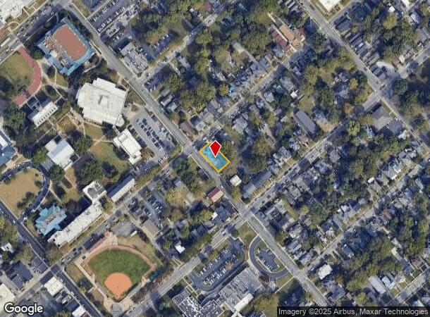  402 N Upper St, Lexington, KY Parcel Map