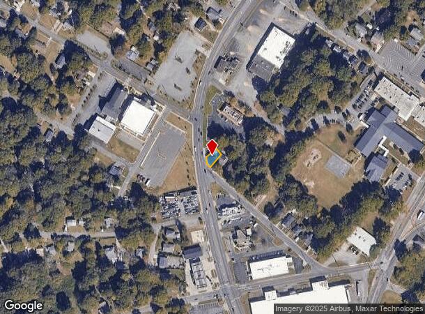  412 Arthur Ave, Gastonia, NC Parcel Map