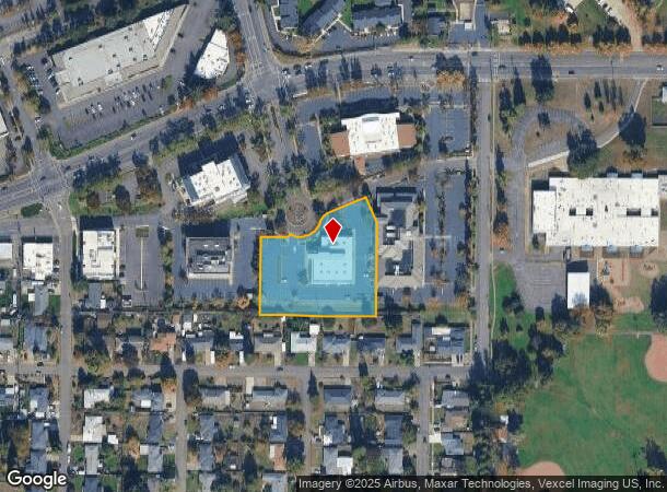  939 Harlow Rd, Springfield, OR Parcel Map