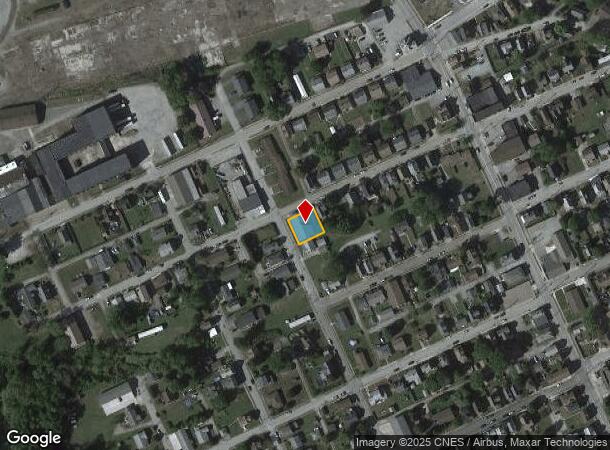  2004 Laveen St, Latrobe, PA Parcel Map