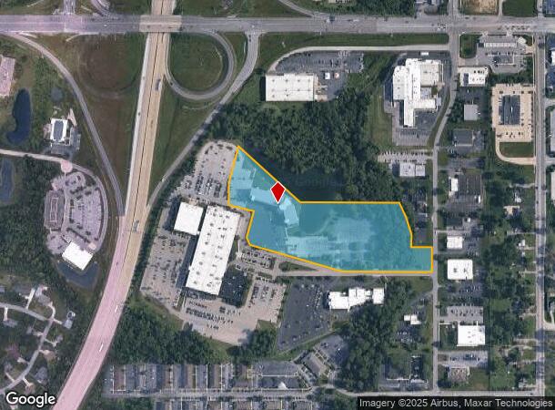 1670 Magnavox Way, Fort Wayne, IN Parcel Map