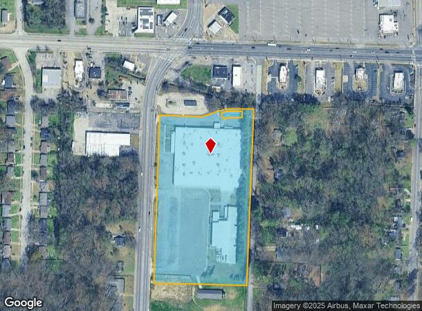 Overton Crossing St, Memphis, TN Parcel Map