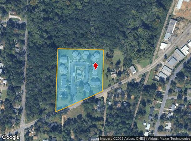  560 Fortner St, Dothan, AL Parcel Map