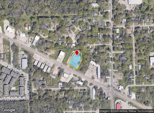  820 W Plantation Dr, Clute, TX Parcel Map