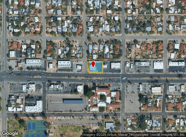  2701 E Speedway Blvd, Tucson, AZ Parcel Map