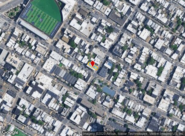  2401 Central Ave, Union City, NJ Parcel Map
