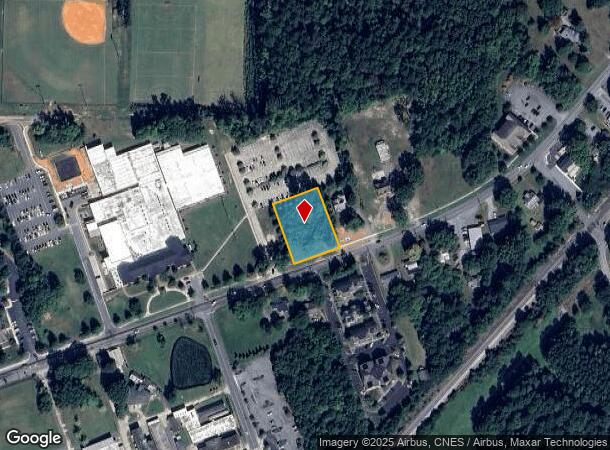  806 E Haggard Ave, Elon, NC Parcel Map